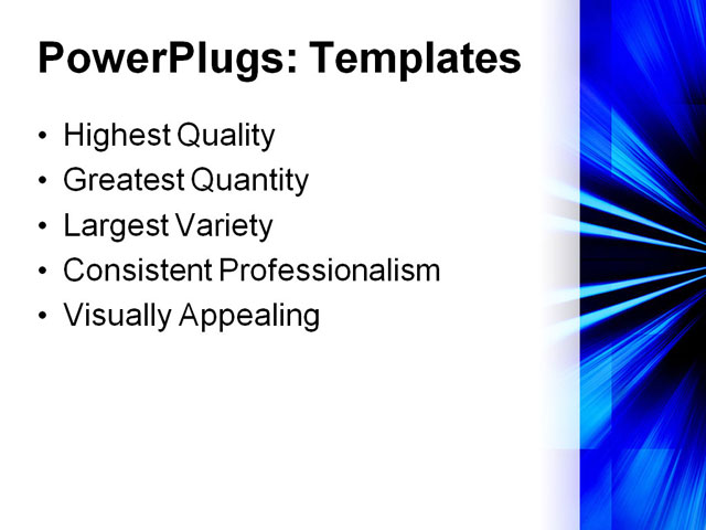 PowerPoint Template - services, business, marketing - Print Slide