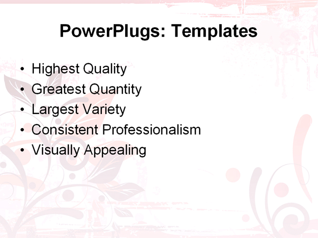 PowerPoint Template - abstract, art, background - Print Slide