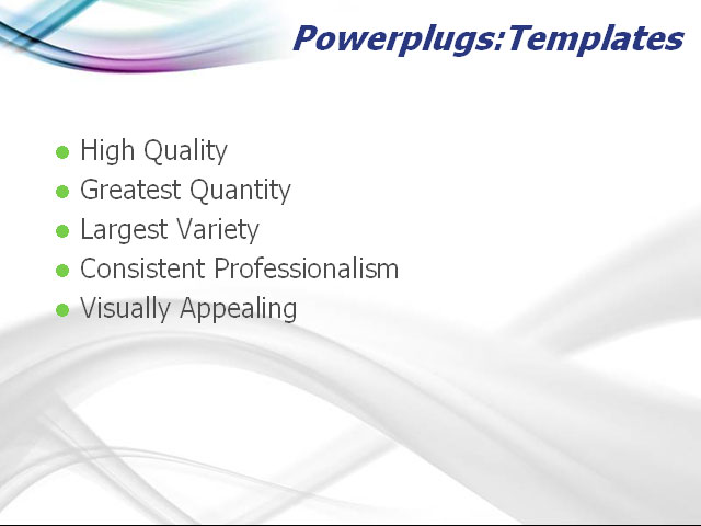 PowerPoint Template - abstract, abstraction, art - Print Slide