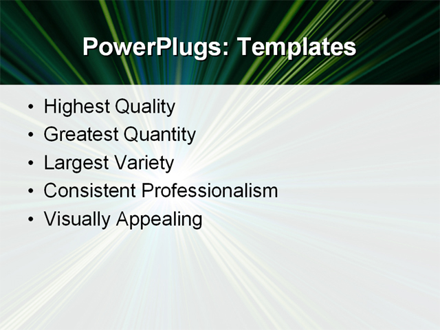 PowerPoint Template - colorful, background, laser light - Print Slide