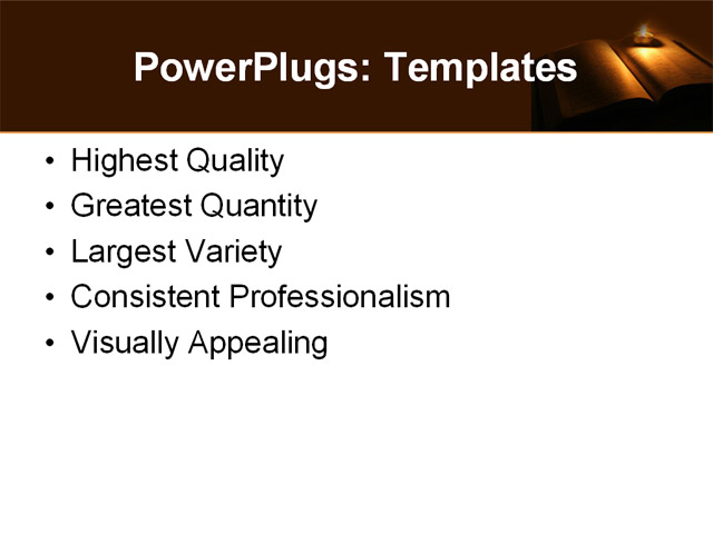 PowerPoint Template - ?religion, abstract, generic - Print Slide