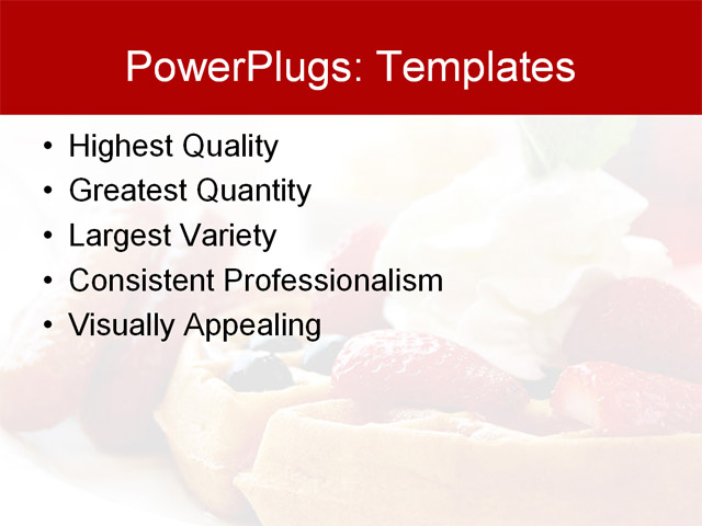 PowerPoint Template - services, business, marketing - Print Slide