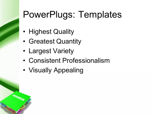 PowerPoint Template - business, marketing, education - Print Slide