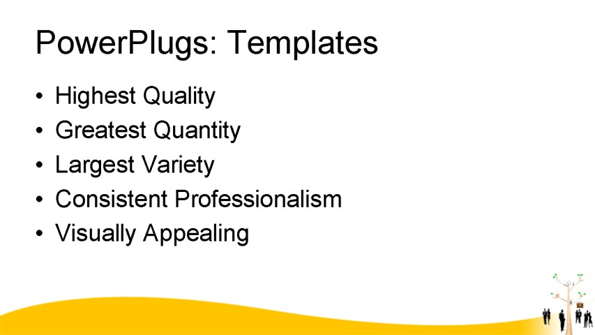 PowerPoint Template - business theme, growth, success - Print Slide