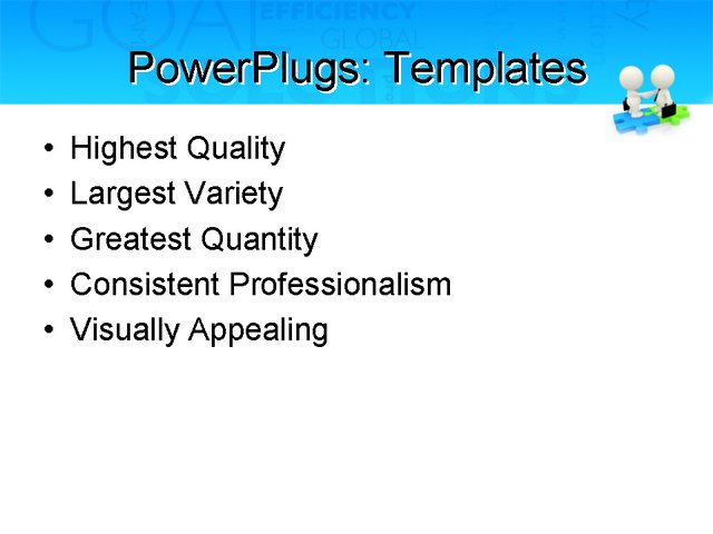 PowerPoint Template - business, sales, puzzle - Print Slide