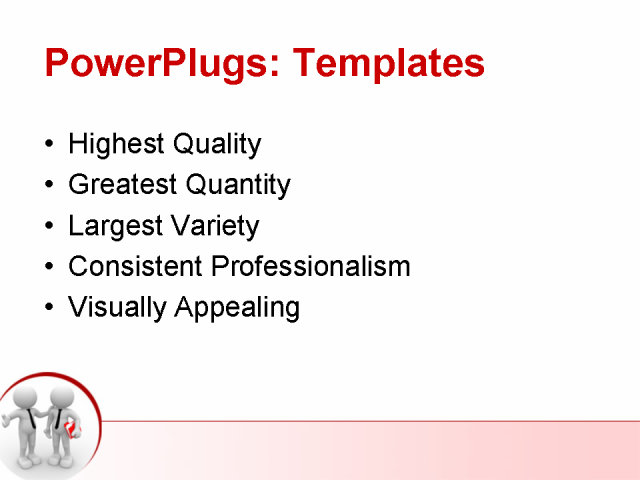 PowerPoint Template - business, people, communication - Print Slide