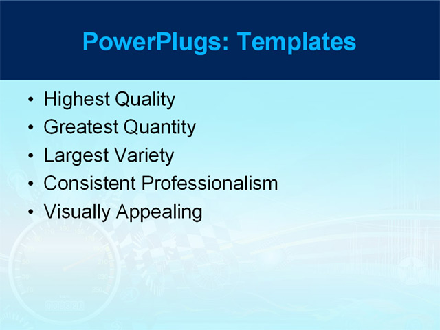 PowerPoint Template - sports, transportation, lifestyle - Print Slide