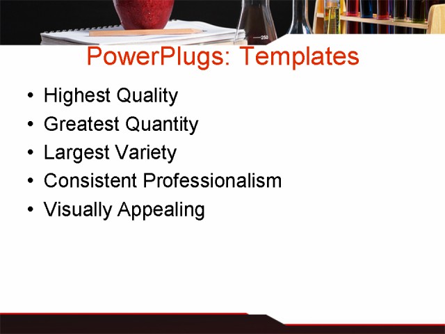 PowerPoint Template - education, medical, science - Print Slide