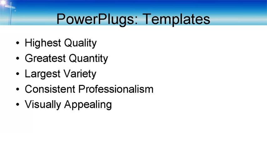 PowerPoint Template - religion, history, abstract - Print Slide