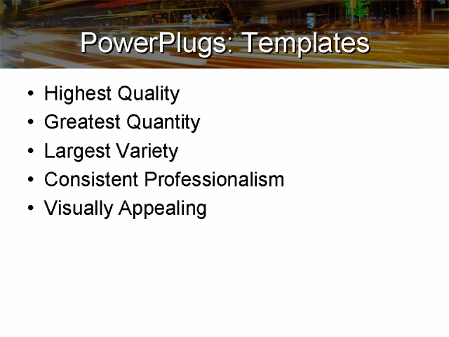 PowerPoint Template - transportation, lifestyle, urban living - Print Slide