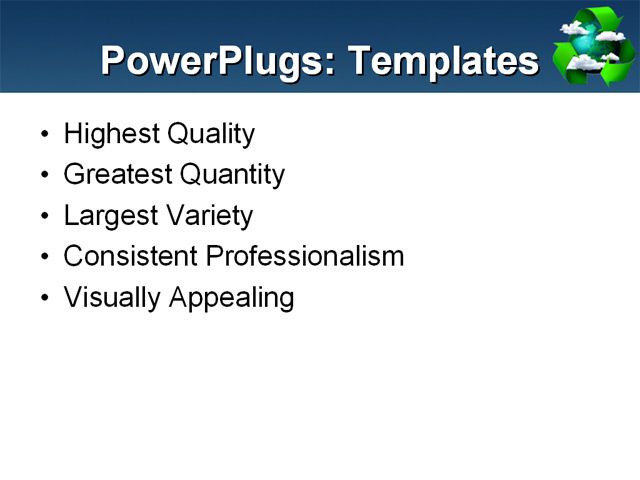 PowerPoint Template - environment, art, science - Print Slide