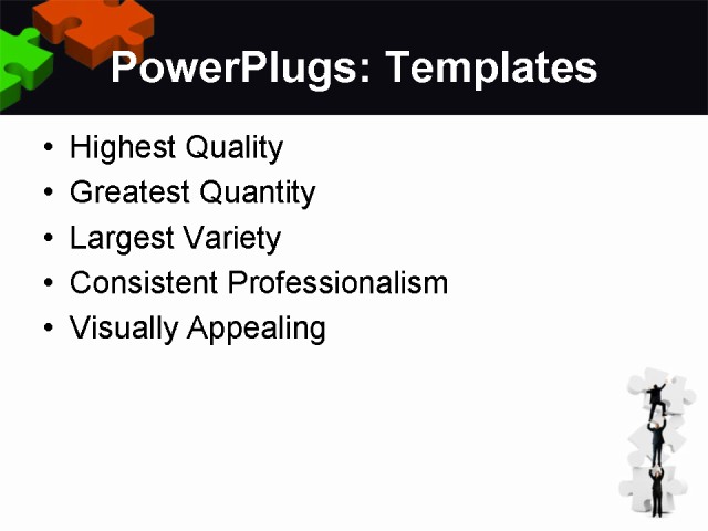 PowerPoint Template - business, education, marketing - Print Slide