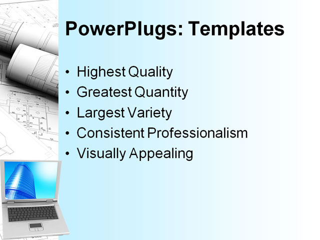 PowerPoint Template - black, boat, business - Print Slide