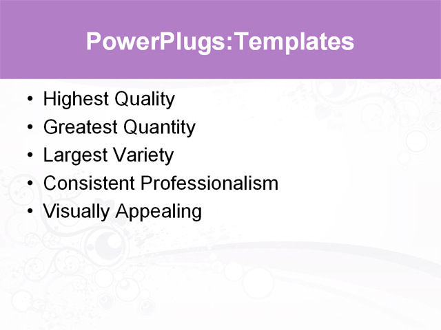 PowerPoint Template - abstract, background, decorative - Print Slide