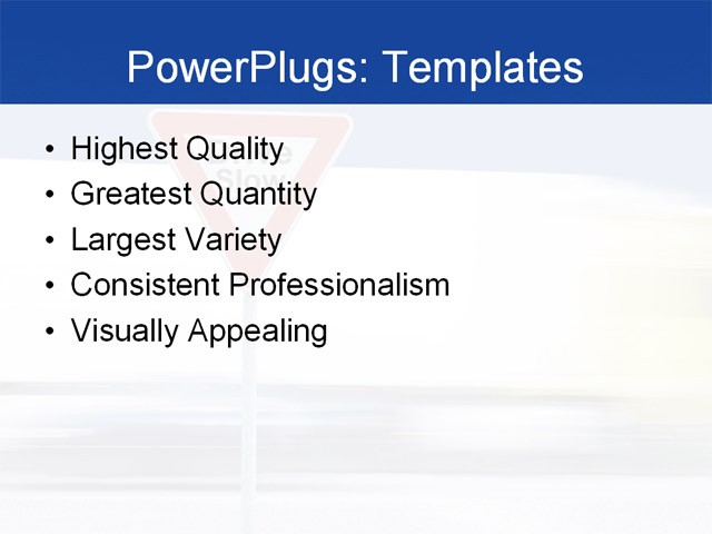 PowerPoint Template - travel, transportation, services - Print Slide