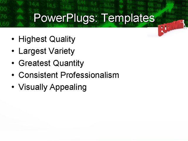 PowerPoint Template - finance, business, sales - Print Slide