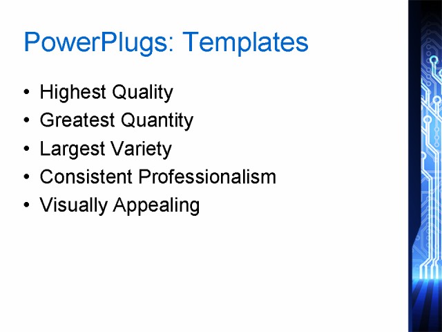 PowerPoint Template - science, education, industrial - Print Slide