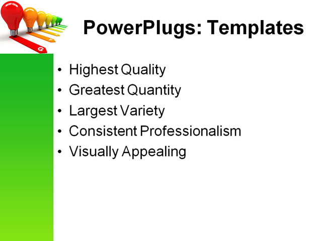PowerPoint Template - energy efficiency concept, appliance, background - Print Slide