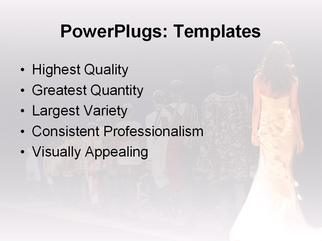 PowerPoint Template - fashion, adult, apparel - Print Slide