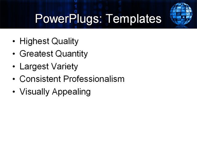 PowerPoint Template - blue futuristic digital tv background, 3d, broadcast - Print Slide