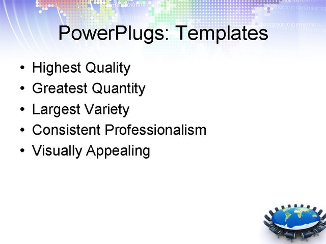 PowerPoint Template - business, communication, computer - Print Slide