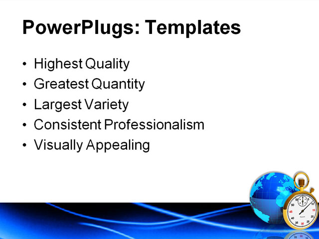 PowerPoint Template - globalization, accuracy, alarm - Print Slide