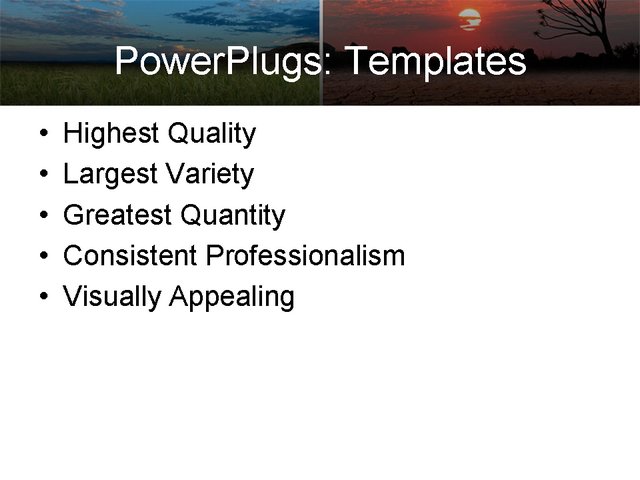 PowerPoint Template - environment, education, science - Print Slide