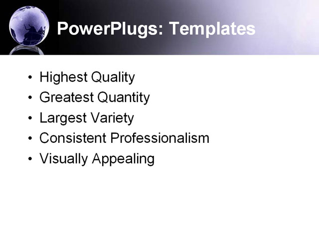 PowerPoint Template - globes, globe, global - Print Slide