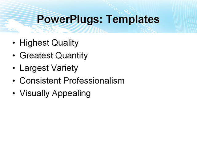 PowerPoint Template - globe, technology, digital - Print Slide