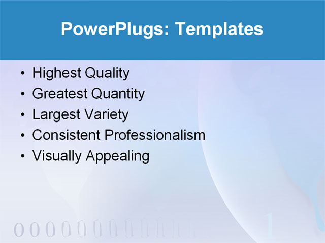 PowerPoint Template - services, business, marketing - Print Slide