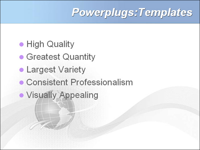 PowerPoint Template - abstract, background, business - Print Slide