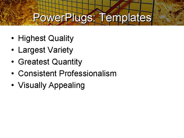 PowerPoint Template - business, finance, investment - Print Slide