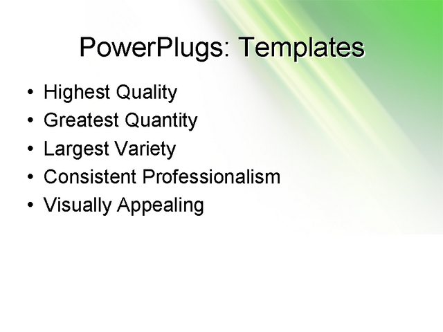 PowerPoint Template - abstract, art, gradient - Print Slide