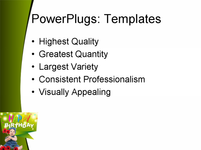 PowerPoint Template - children, lifestyle, urban living - Print Slide