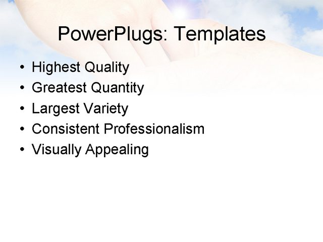 PowerPoint Template - services, family, security - Print Slide