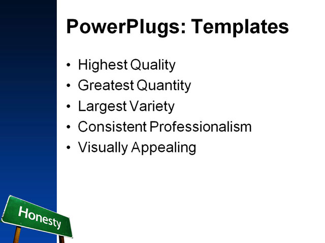 PowerPoint Template - abstract, billboard, choice - Print Slide