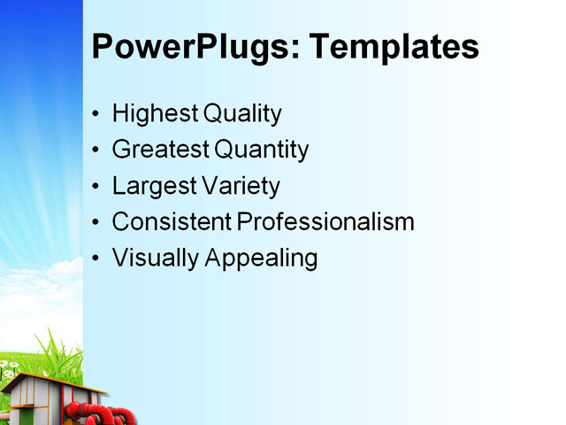 PowerPoint Template - hydroelectric plant, construction, dam - Print Slide