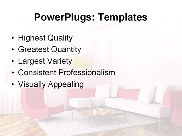 PowerPoint Template - ambient, architecture, contemporary - Print Slide