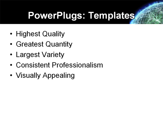 PowerPoint Template - communication, internet, technology - Print Slide