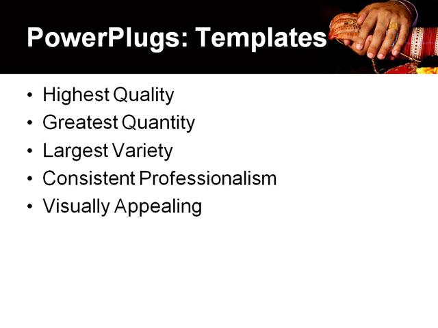 PowerPoint Template - i will always protect you, art, beauty - Print Slide