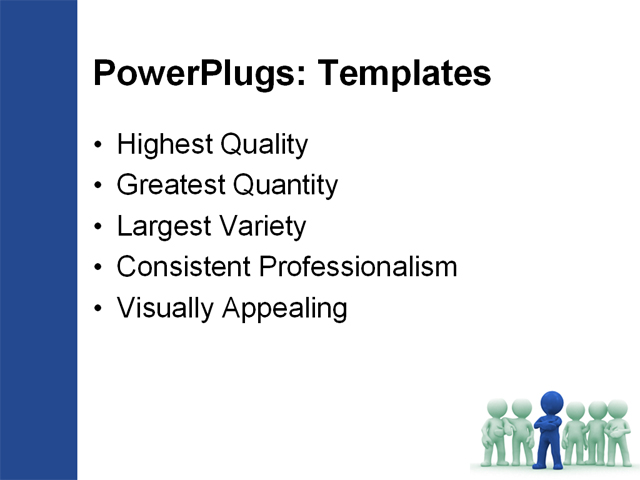 PowerPoint Template - business, communication, competition - Print Slide