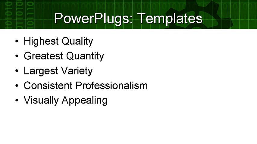PowerPoint Template - industrial, manufacturing, business - Print Slide