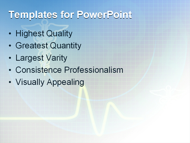 PowerPoint Template - medical, healthcare, healthy - Print Slide