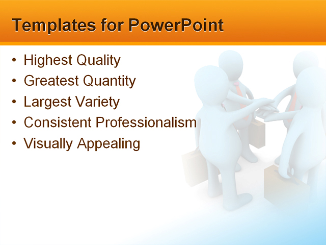 PowerPoint Template - meeting, business, conference - Print Slide