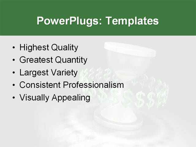 PowerPoint Template - bank, business, cash - Print Slide