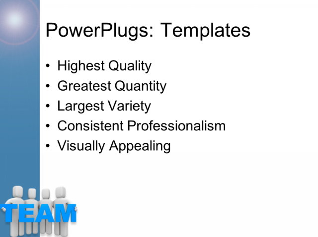 PowerPoint Template - business, people, communication - Print Slide