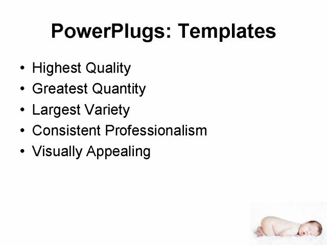 PowerPoint Template - children, family, lifestyle - Print Slide