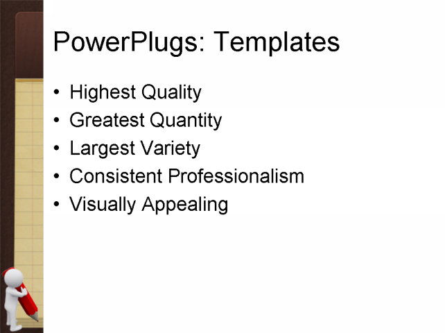 PowerPoint Template - business, people, communication - Print Slide