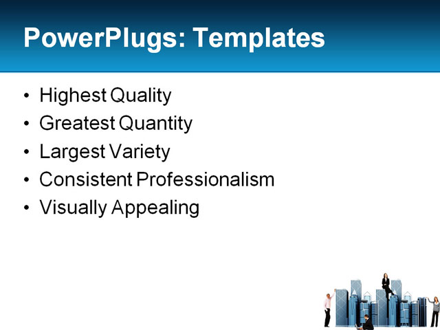 PowerPoint Template - office people, adults, american - Print Slide