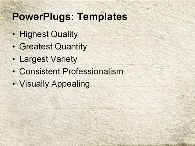 PowerPoint Template - old paper, art, abstract - Print Slide